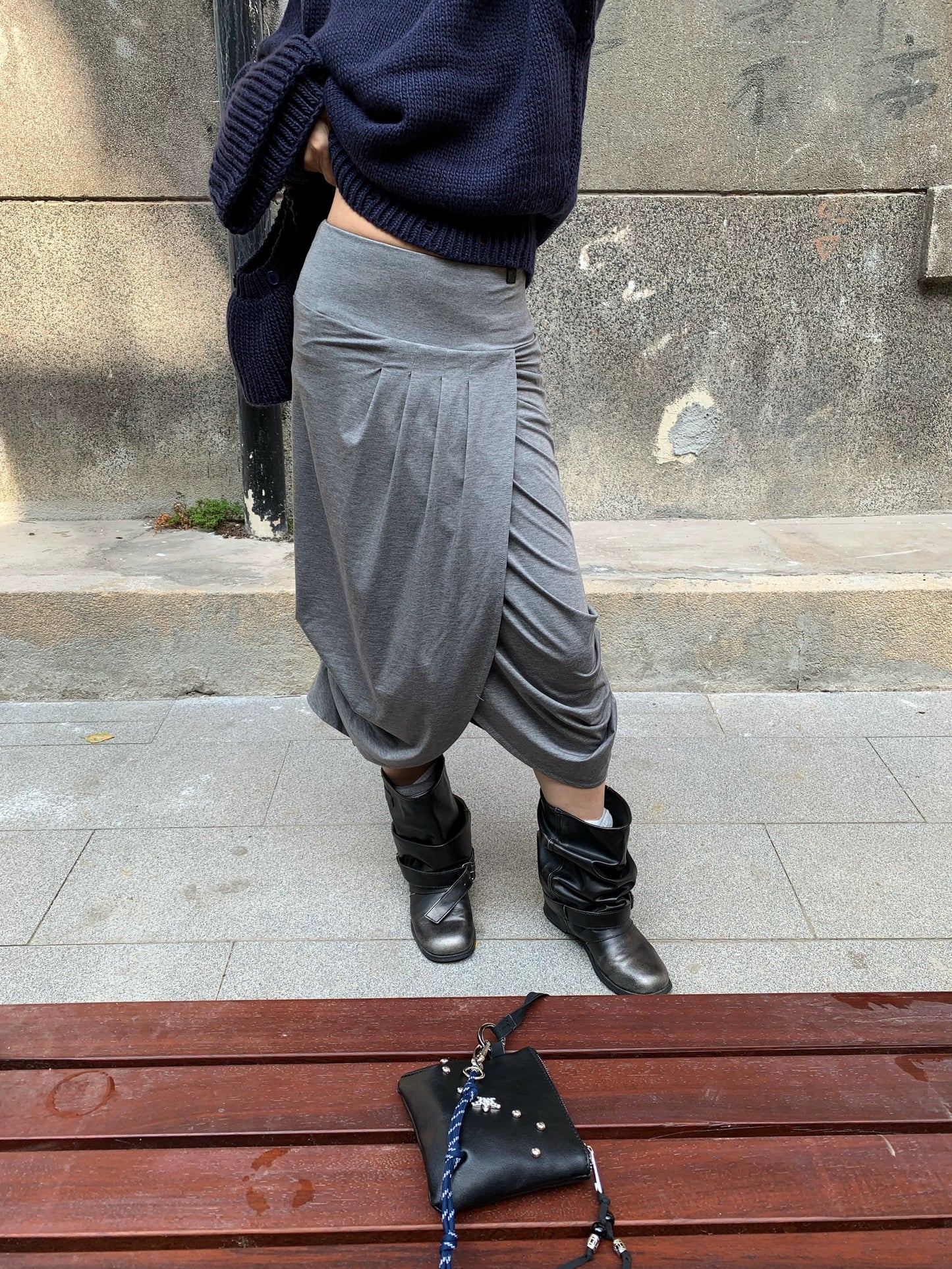 Two2 Irregular Tulip Style Midi Skirt