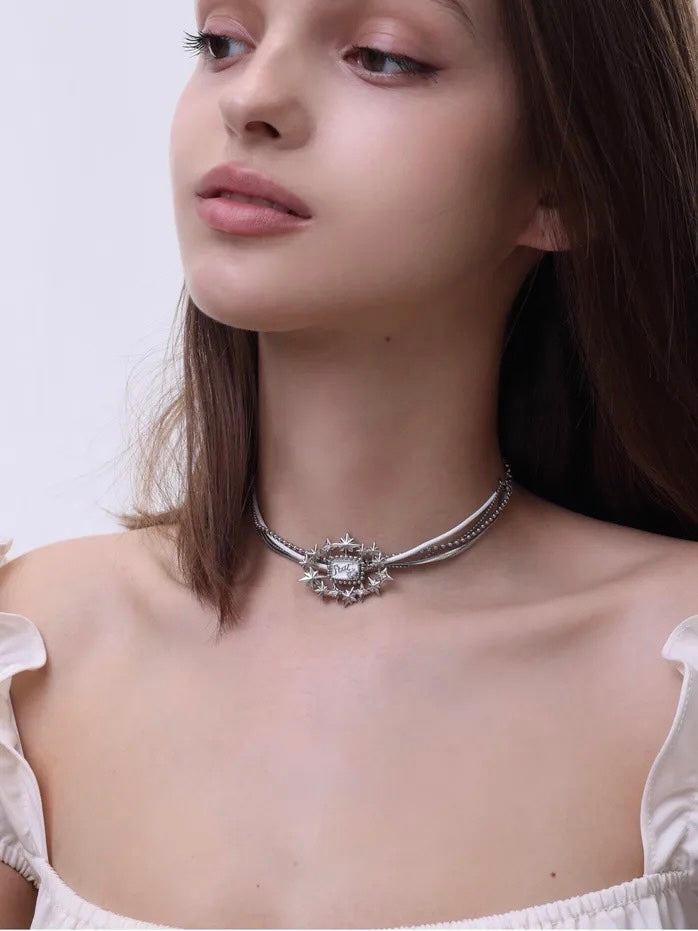 Layered Choker Necklace