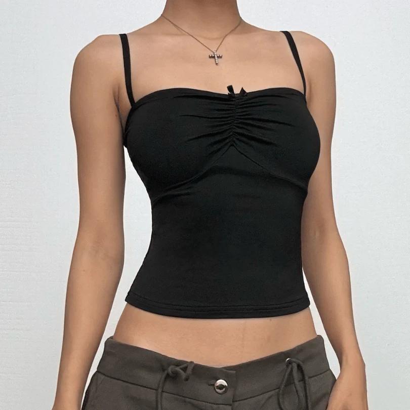 Ruched Bow Cami Top