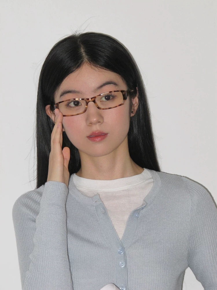 Tortoise Shell Square Frame Glasses