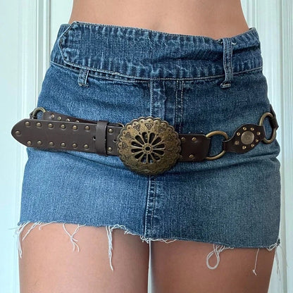 Sunflower Boho Belt