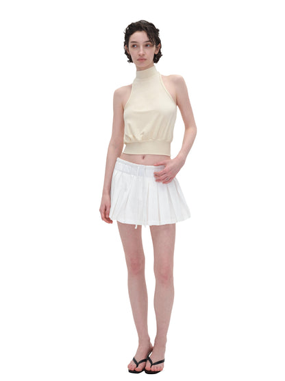 High Neck Racerback Top