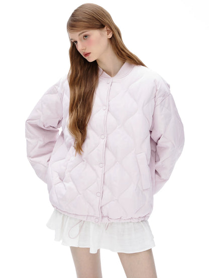 MYGREATMOMENT Lightweight Quilted Padded Jacket