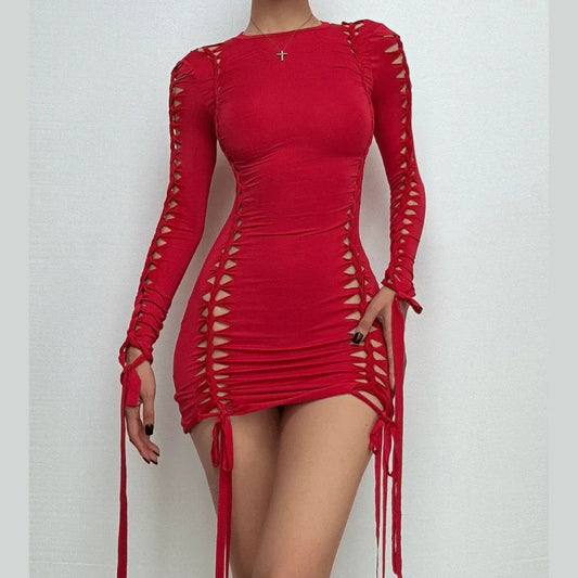 Cut Out Mini Dress