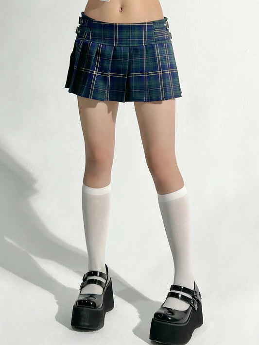 Plaid Mini Skirt