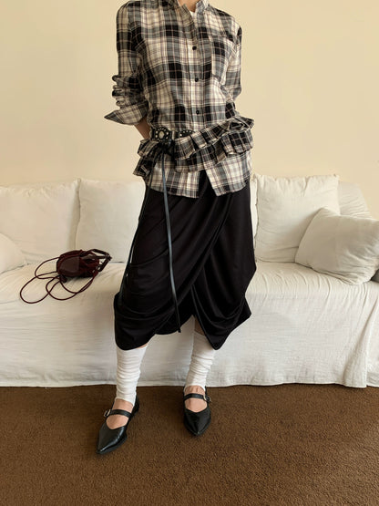 Two2 Irregular Tulip Style Midi Skirt