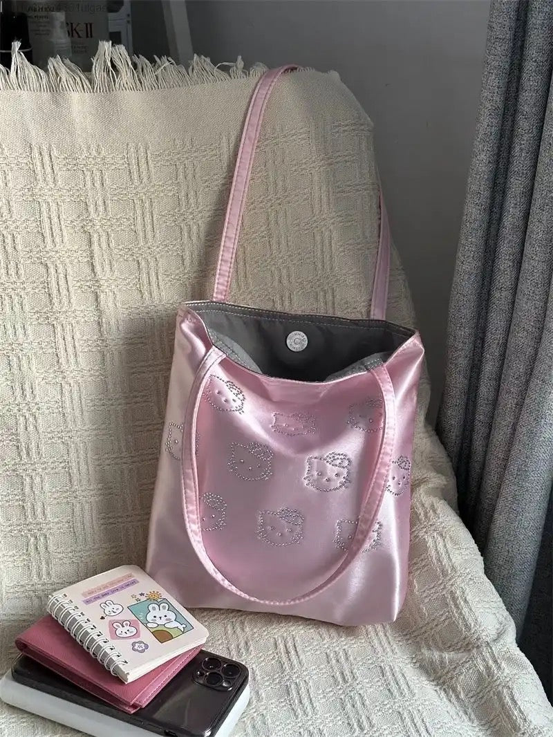 Hello Kitty Diamanté Tote Bag