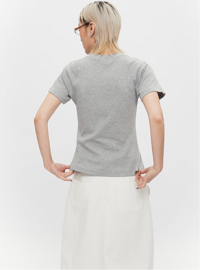 Cinched Crew Tee