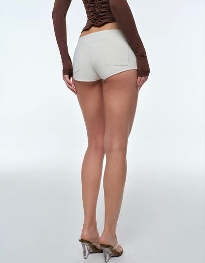 Bum Studios Low-Rise Pocket Micro Hot Shorts