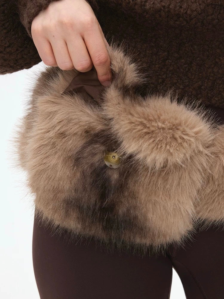 Faux Fur Belt Bag