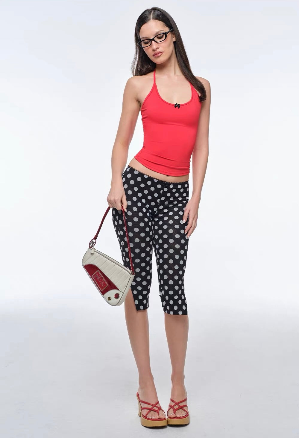 (Pre-Order) Bum Studios Polka Dot Capris
