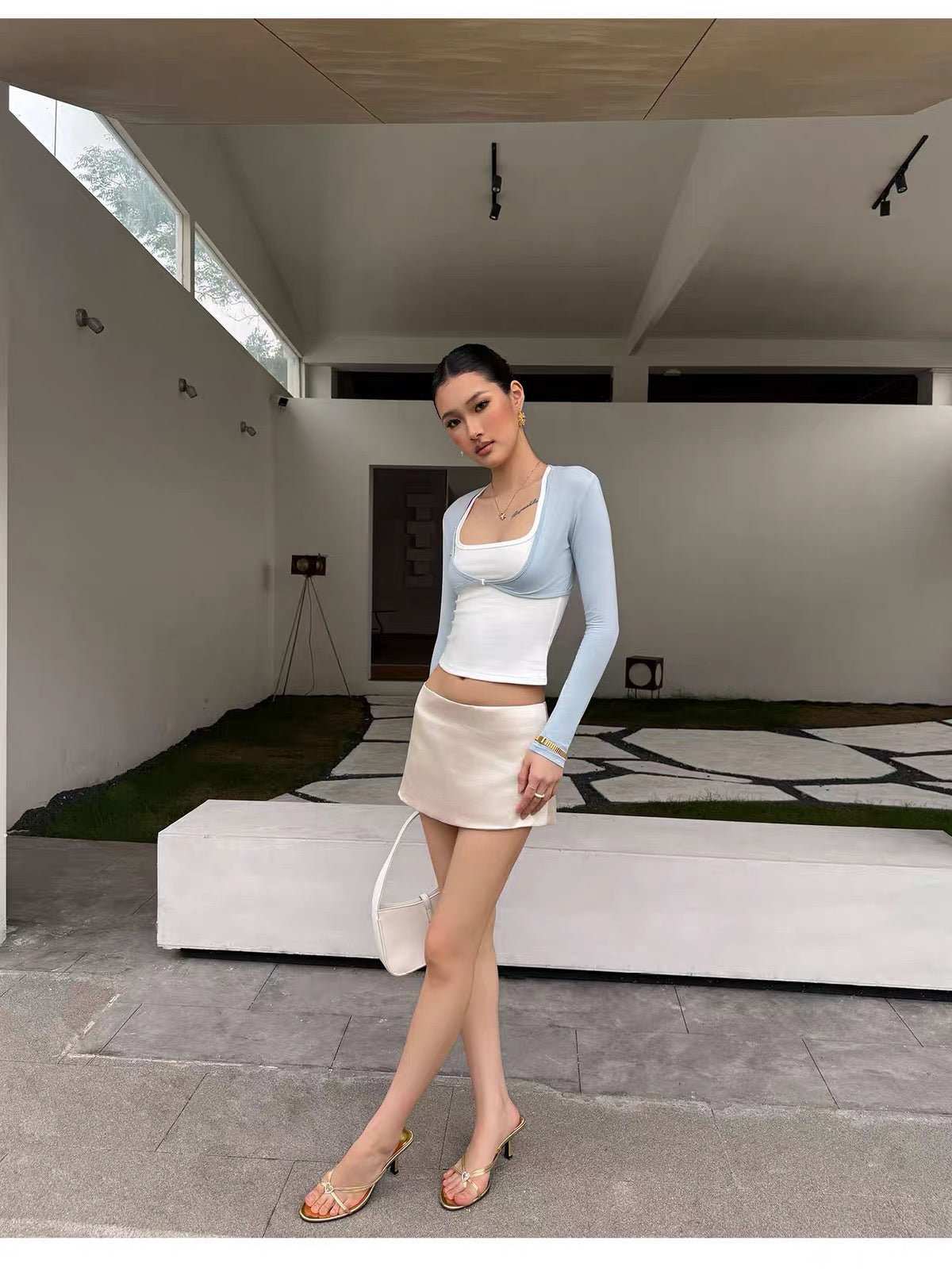 Clip Front Cropped Bolero