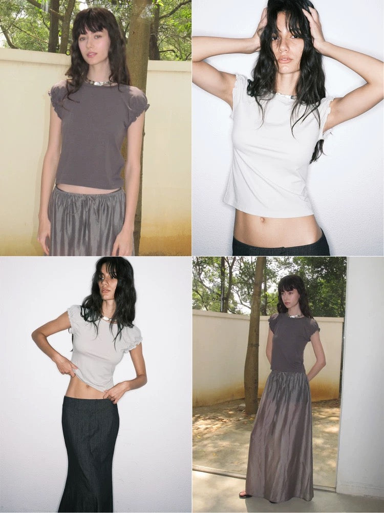 SOLWEIGE Puff Sleeve Tee