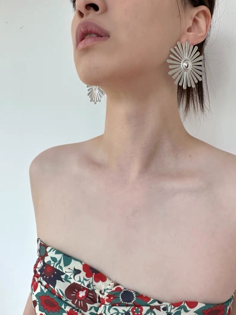 Silver Stud Earrings