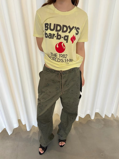 “Buddy’s bar-b-q” Slogan Tee