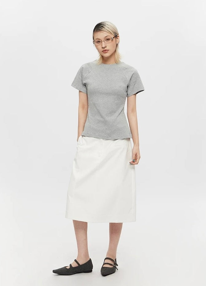 Cinched Crew Tee
