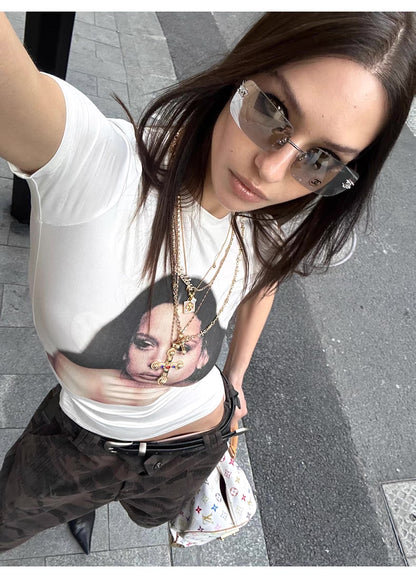 Rosalia Graphic Baby Tee