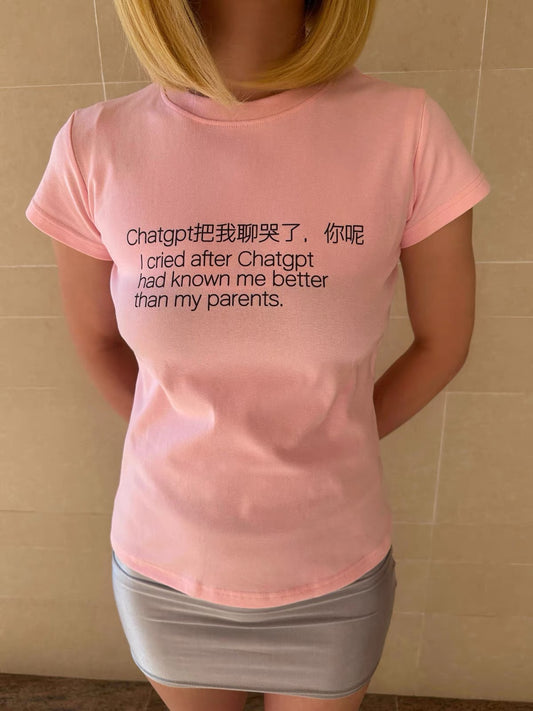ChatGPT Graphic Baby Tee