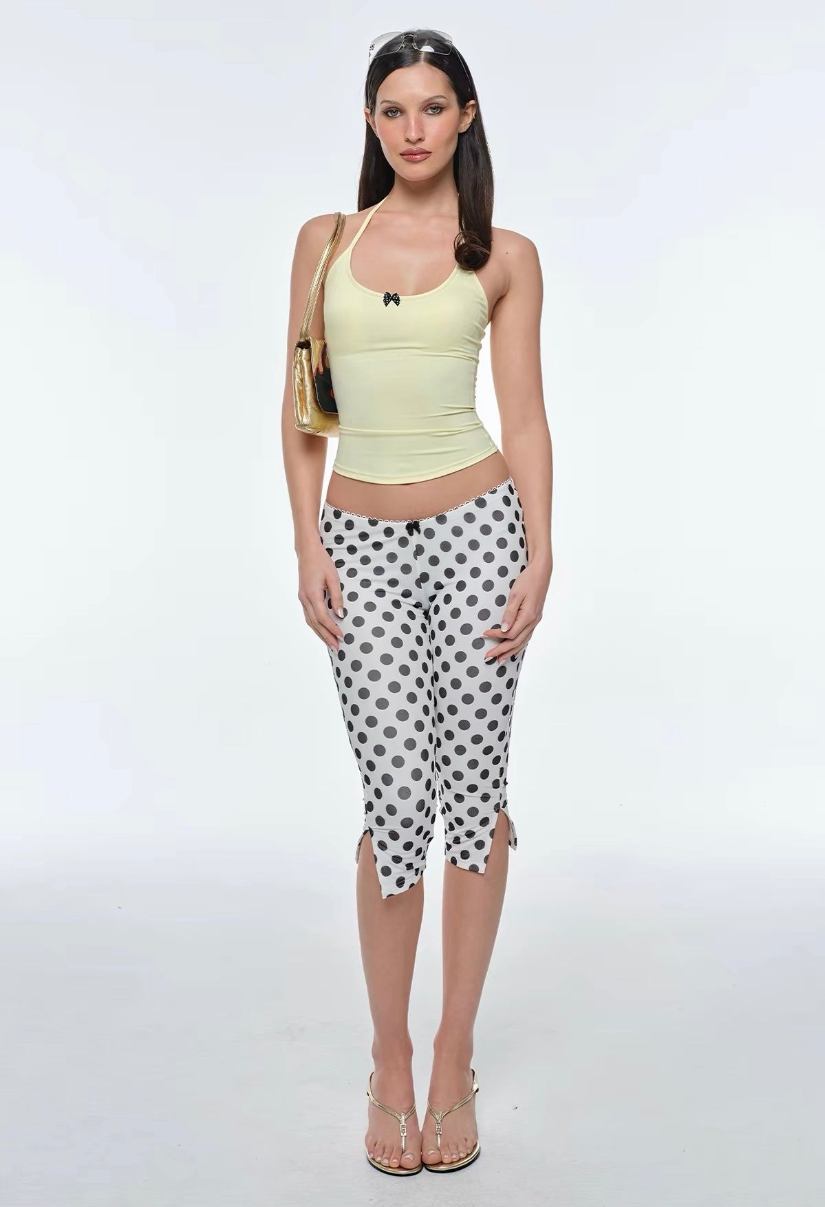 (Pre-Order) Bum Studios Polka Dot Capris