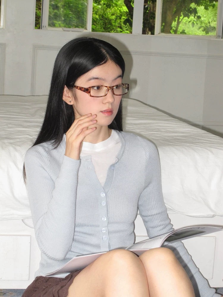 Tortoise Shell Square Frame Glasses