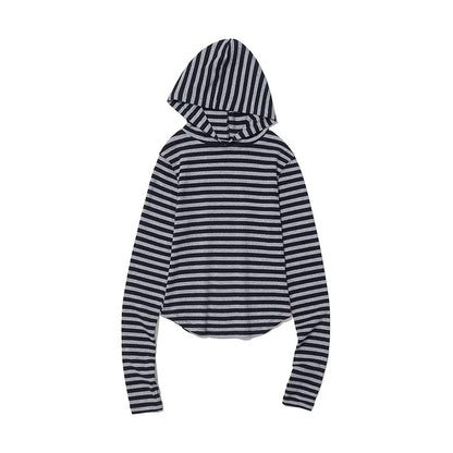 PARTIMENTO Stripy Long Sleeve Top