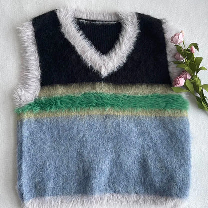 Hairy Sweater Vest