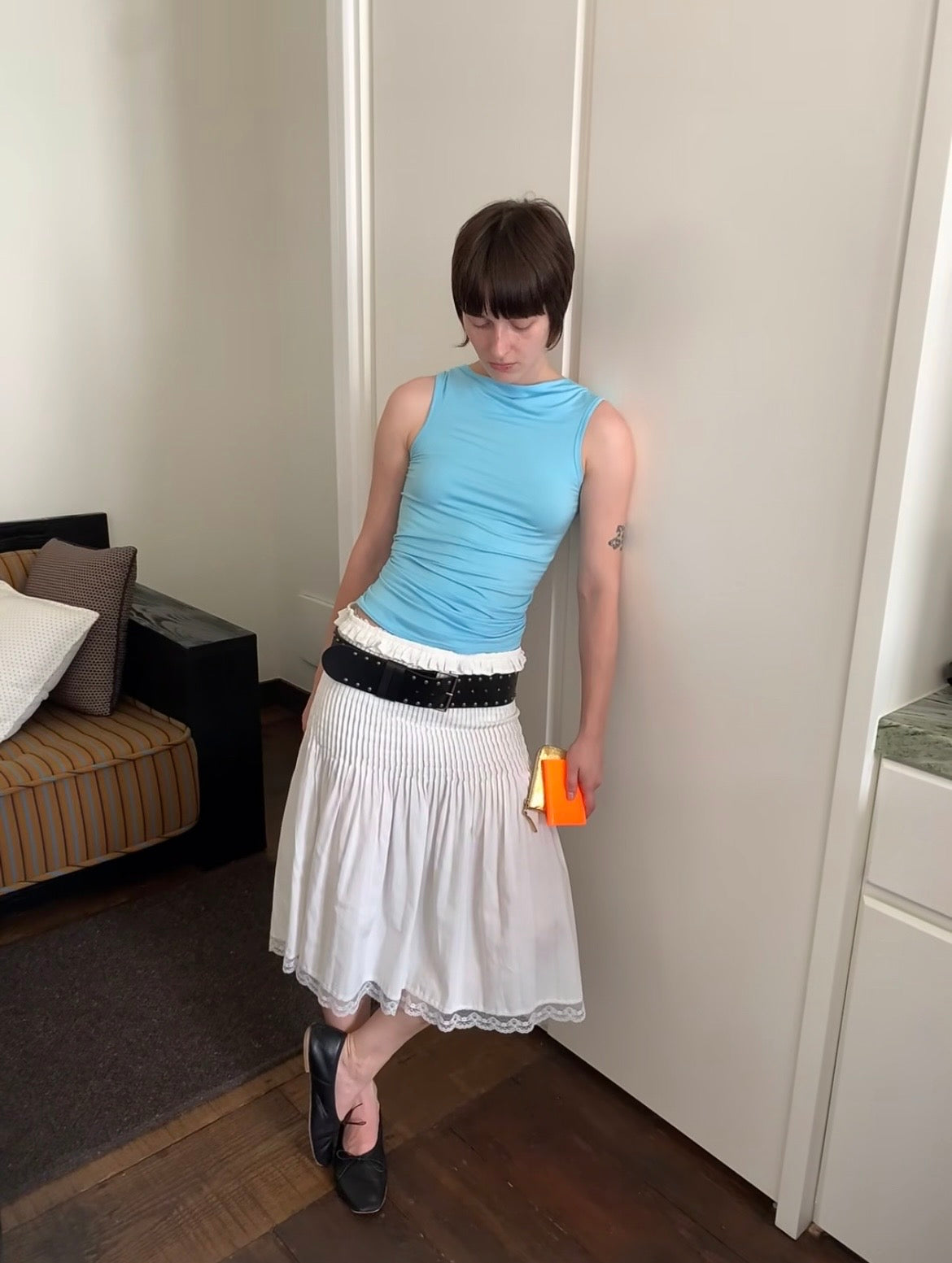 Backless Twisted Sleeveless Vest