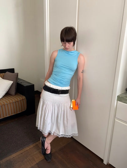 Backless Twisted Sleeveless Vest