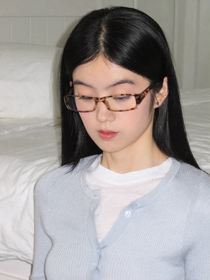 Tortoise Shell Square Frame Glasses