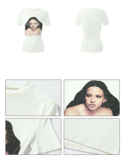 Rosalia Graphic Baby Tee