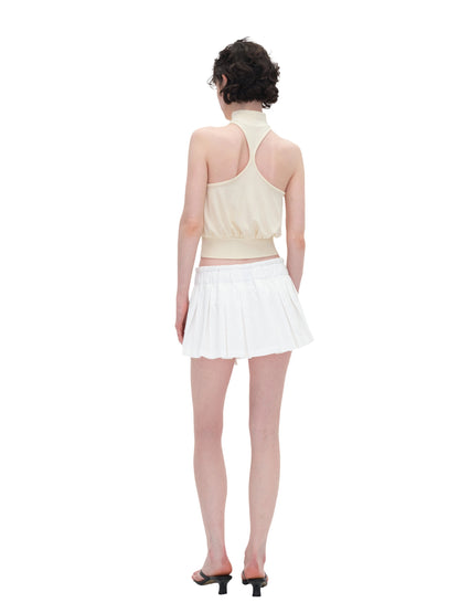 High Neck Racerback Top