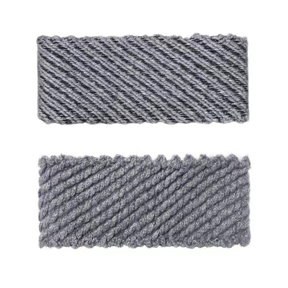 JaRoom Textured Wool Diagonal-Knit Wide Headband