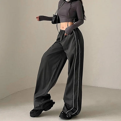 Straight Leg Track Pants