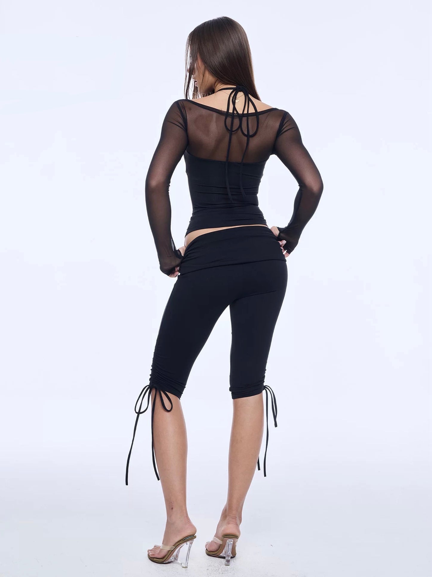 Bum Studios Embellished Capri Set