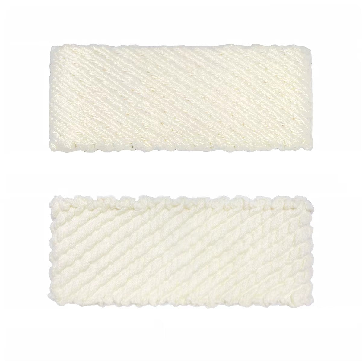 JaRoom Textured Wool Diagonal-Knit Wide Headband