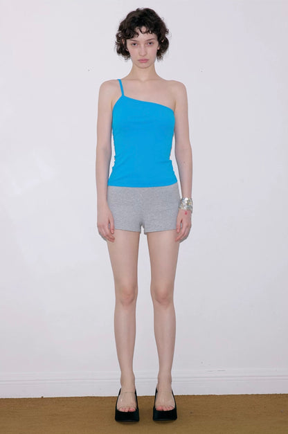 SOLWEIGE Asymmetrical One Shoulder Top