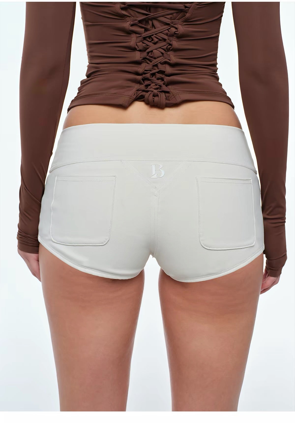Bum Studios Low-Rise Pocket Micro Hot Shorts