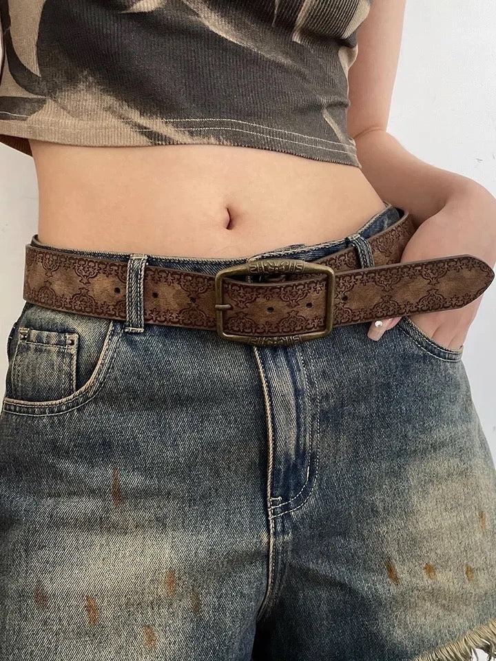 Western Buckle Belt