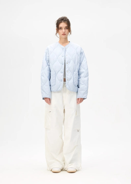 MYGREATMOMENT Lightweight Quilted Padded Jacket