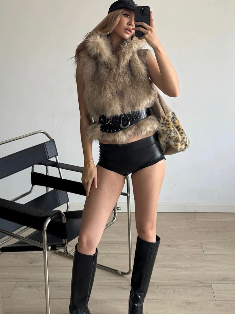 Crystal Link Croc Statement Belt