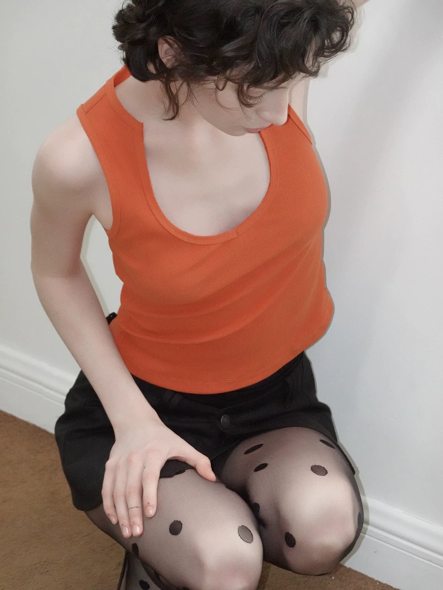 SOLWEIGE Classic Ribbed Racer Tank