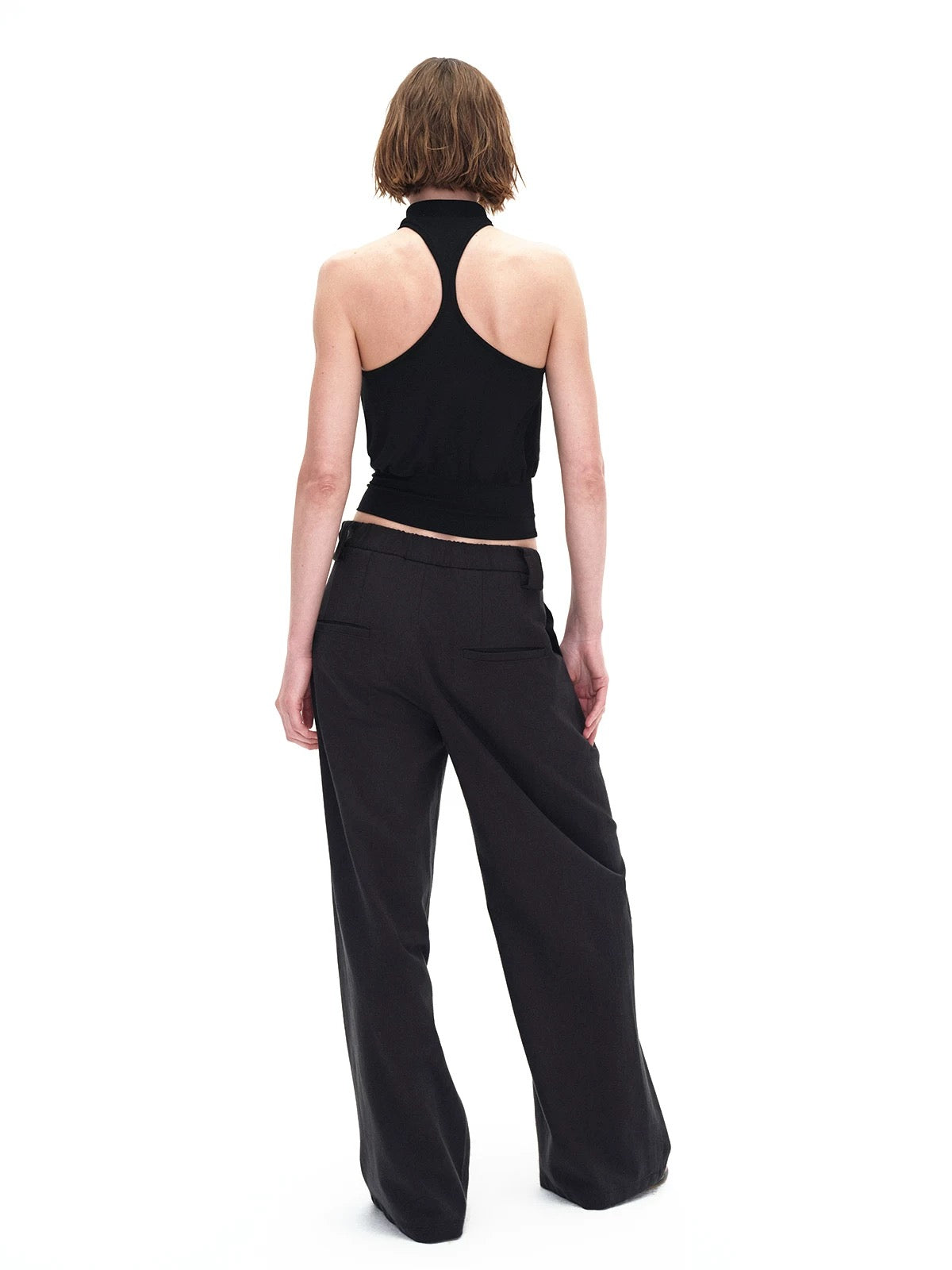 High Neck Racerback Top