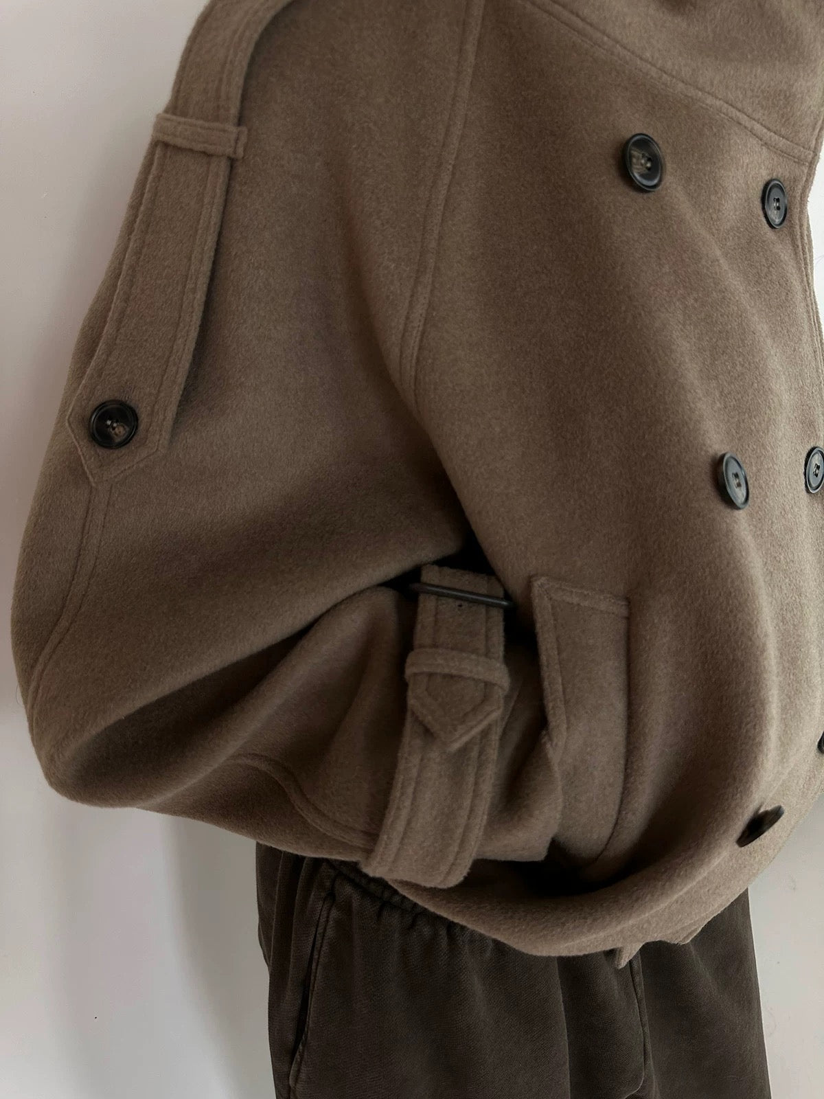 *Ready to ship ICVIBE Structured Button Up Wool Coat