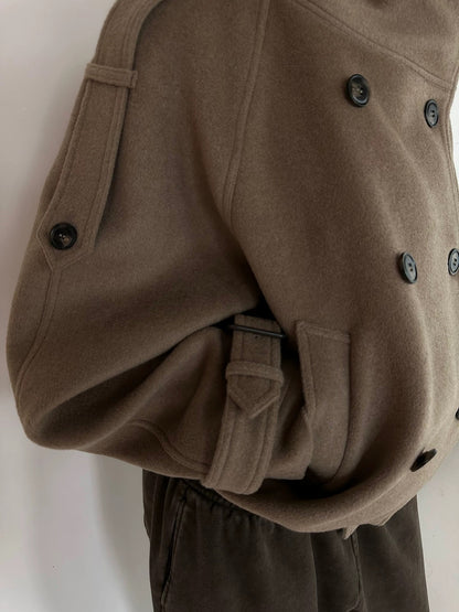 *Ready to ship ICVIBE Structured Button Up Wool Coat