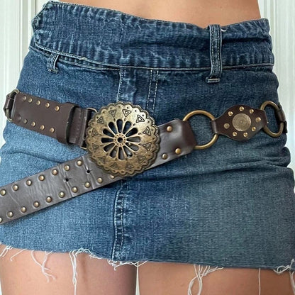 Sunflower Boho Belt