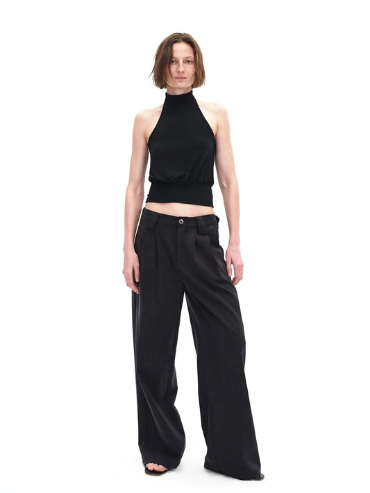 하이넥 레이서백 탑