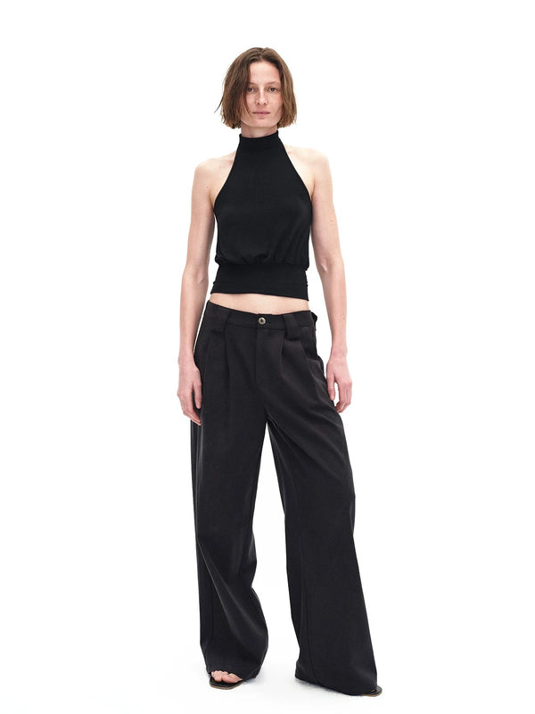 High Neck Racerback Top