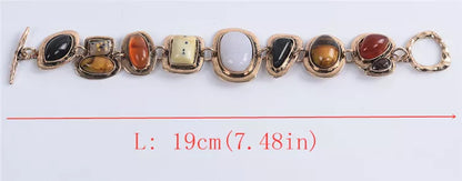 Vintage Style Resin Stone Bracelets