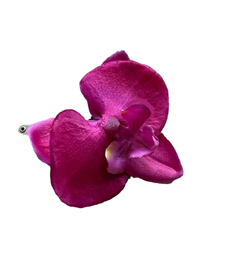 Orchid Hair Clip