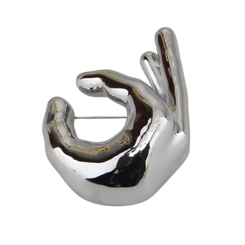 Metal Hand Pinch Pin – Your Local Girl